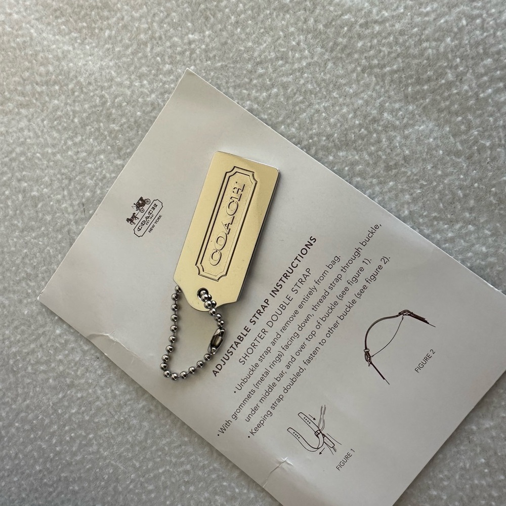 Coach Navy and Pink Women's Bag - Picture 10 of 10